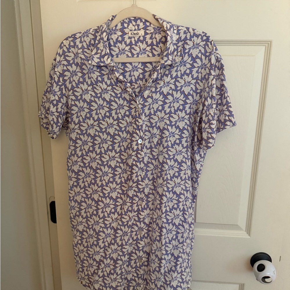 Kinda Purple Floral Women's Dress